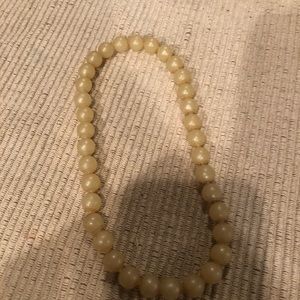 Basic plain bead necklace